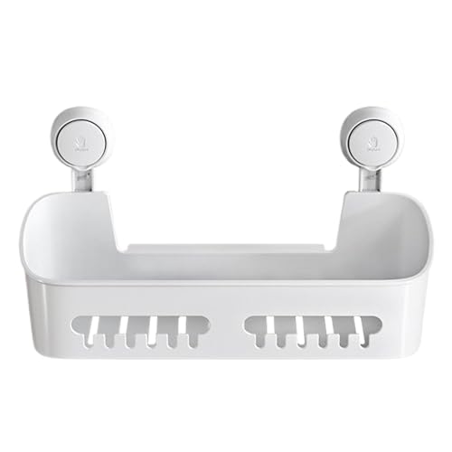 Ranley Organizador de ducha con, estante de almacenamiento de pared para cocina, organizador de baño extraíble, cesta de almacenamiento para baño, champú y acondicionador