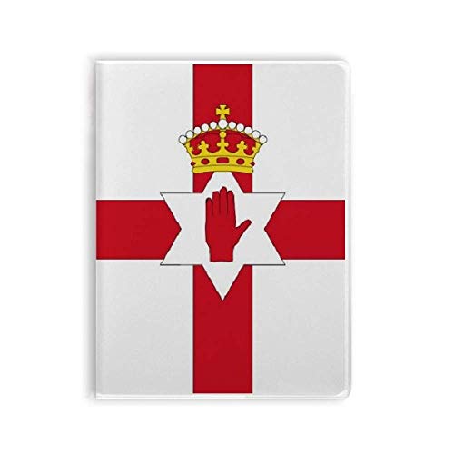 Carnet de notes Irlande du Nord léger avec couverture souple pour ranger vos notes facilement