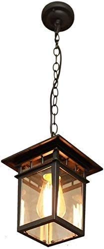 Candelabro colgante exterior retro para iluminar el porche y crear ambientes en balcones