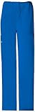 Cherokee Workwear Scrubs Unisex Stretch Cargo Pant, Royal, Large