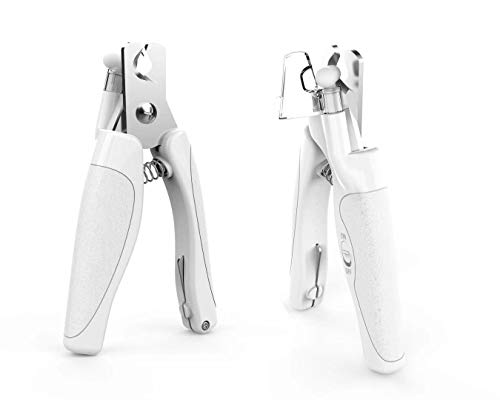 Haustier Nagelknipser mit LED-Licht, hunde krallenschere Krallenschneider, Nagelfeile Krallenpflege für Mittlere & Kleine Hunde und Katzen, Professionelle Nagelschneider Scharfe Klinge Sicheres