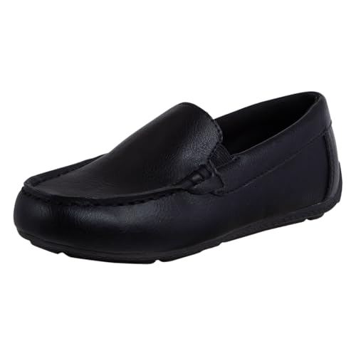 State Street by Payless Boys Kids Harry Driving Moccasin �t���b�g �J�W���A�� �h���X�V���[�Y, �u���b�N, 3 Little Kid