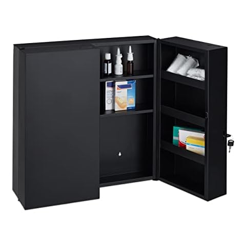 Relaxdays Armoire à Pharmacie XXL Cover
