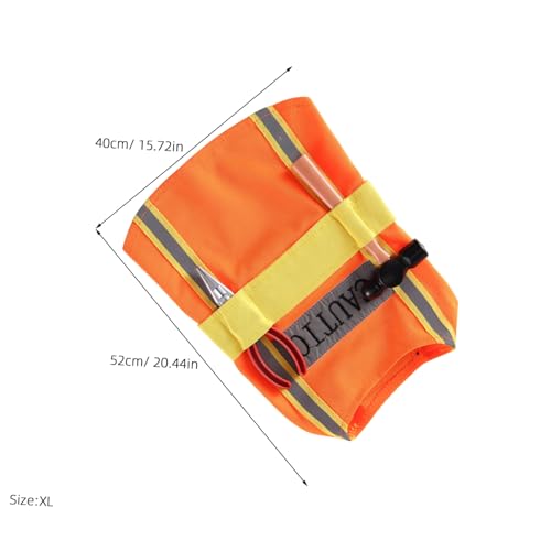 Disfraz para perro XL color naranja Beaupretty miniatura 2