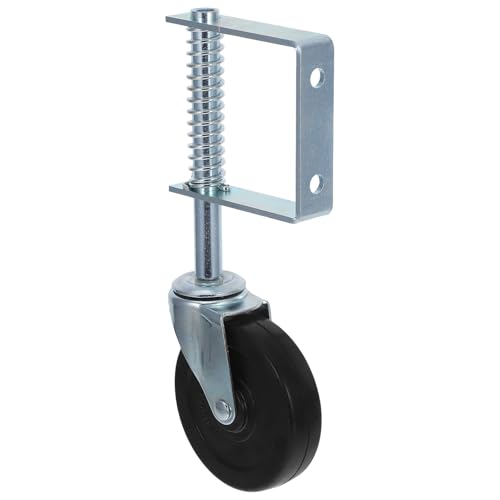Roue de portail à ressort pour portails en bois extérieur de votre jardin