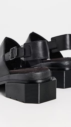 Dr. Martens Women's Maybole Open Toe Black Wanama Sandals3