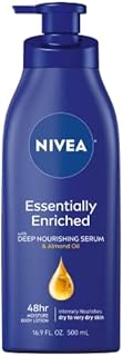 NIVEA Essentially Enriched Body Lotion,Dry to Very Dry Skin, 16.9 Fl Oz, Package may vary