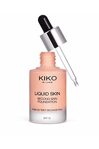 KIKO Milano Liquid Skin Second Skin Foundation 03 | Fondotinta Fluido Effetto Seconda Pelle