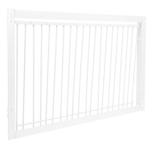 Puerta de palomas con barra de colisión de 30 cm accesorio de acero inoxidable para jaulas 2