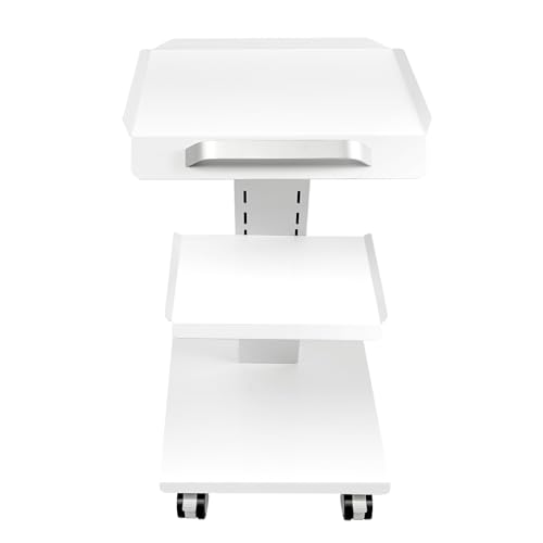 Carrito de laboratorio con ruedas con enchufes, carrito de clínica rodante, bandeja para instrumentos, carrito dental, carrito de equipos dentales, carrito auxiliar, carrito de dentista, trolley cart