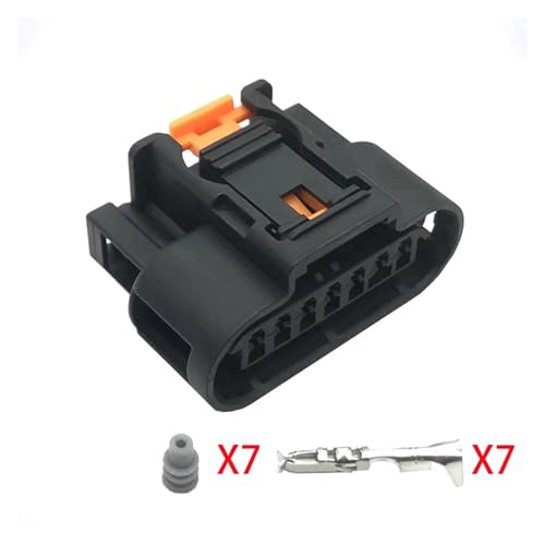 Toma de cableado automotriz de 7 pines con aislamiento impermeable 3