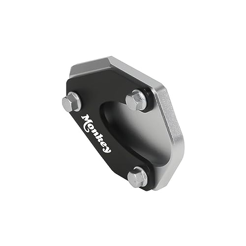 Support béquille moto pour Monkey 125, plaque d'extension latérale stable