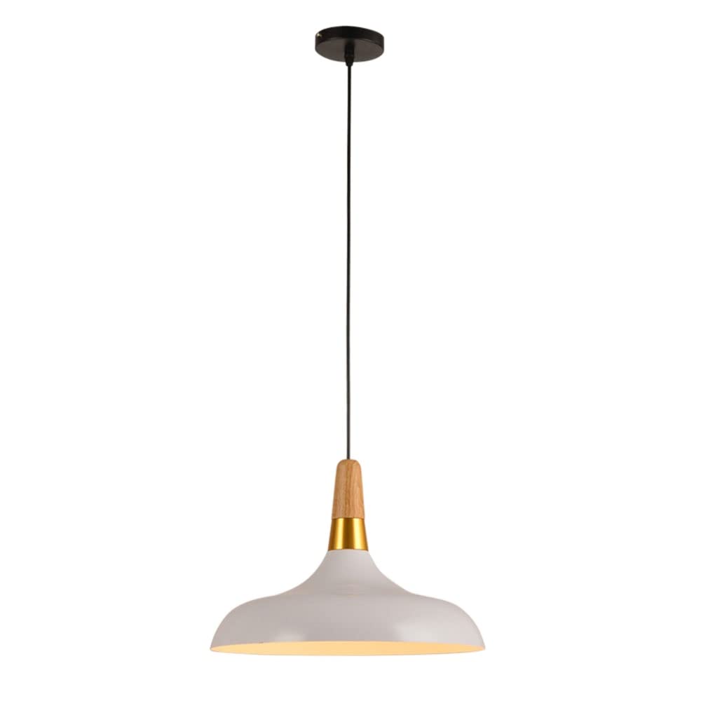 TSHIGO Modern Minimalist Color Chandelier Wooden Bar Table Small Hanging Lamp Simple Macaron Chandeliers Energy Saving Pendant Light Fixtures for Loft Kitchen Dining Bedroom Hotel Lampshade