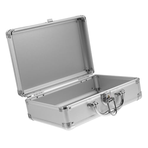 Luggage Aluminum Case Men Briefcase Handle Hard Case for Travel and Storage