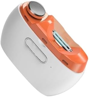 Henrycares Electric Nail Clipper with LED Light | USB Rechargeable 2-in-1 Nail Clipper &amp; File | 2 Speed Safe Anti-Splash N...