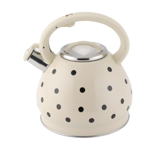 Bouilloire vintage en céramique pour un thé réconfortant au coin du feu