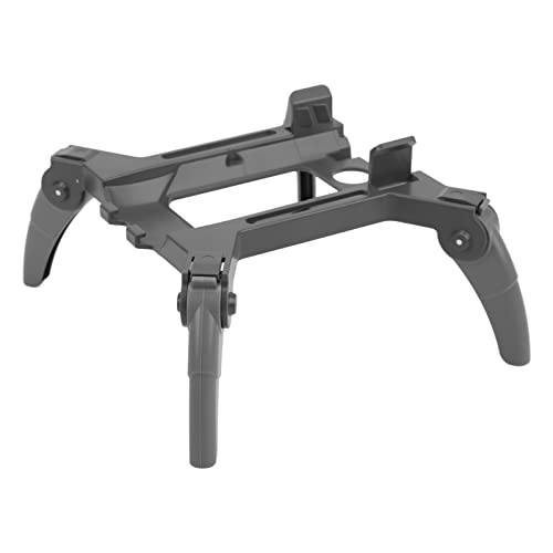 Spider Train d'atterrissage intégré Drone 3 Support de protection de trépied pliable en plastique de haute qualité Conception légère et stable adaptée au drone 3 (Grise)