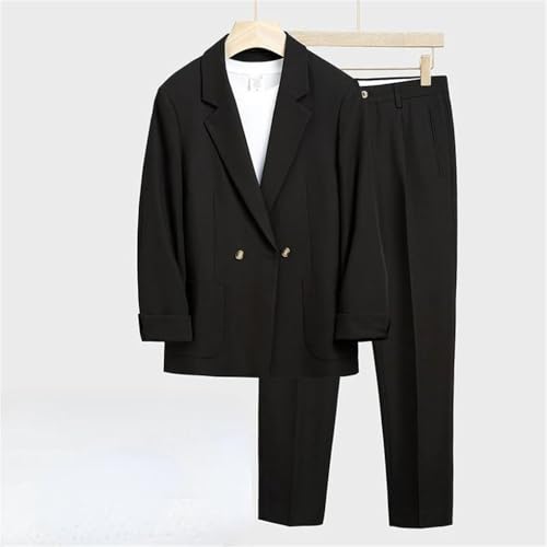 Men's Casual Set Loose Fit Suit Coat Men's Slim Fit Set2