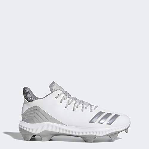 adidas Men's Icon Bounce TPU, White/Grey/Grey, 11.5 M US