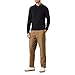 PS Paul Smith Men's Merino Wool Polo Sweater, Very Dark Navy, Large