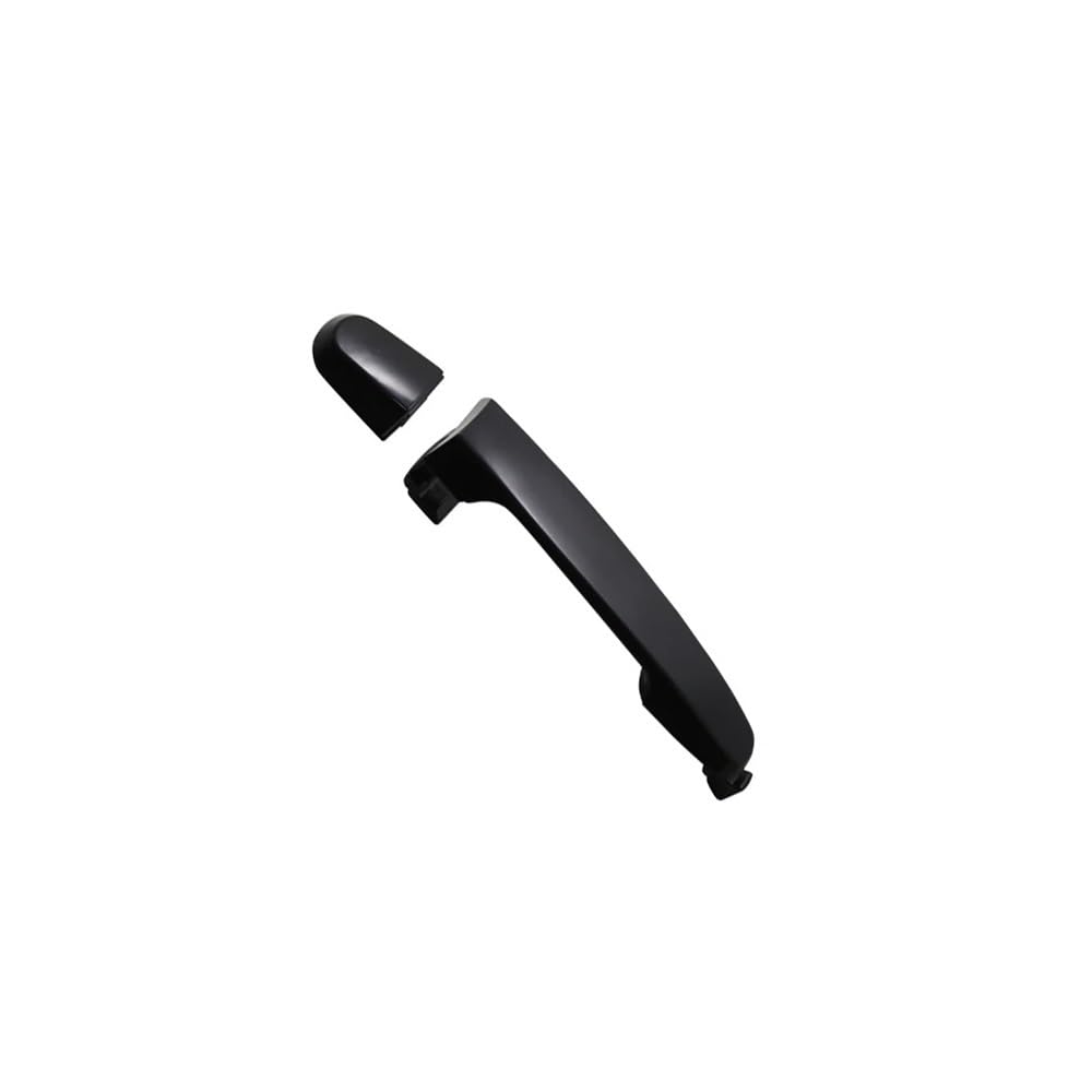 Poignée de porte extérieure noire ABS de qualité supérieure