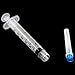 15Pack 3ml/cc Plastic Measurement Syringes and 23Ga for Scientific Labs, Industrial Adhesives, Pet and Animal Injector, Individually Package