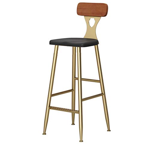 YQGOO Barhocker Golden Steel Breakfast Esstisch für die Küche Bar Counter...