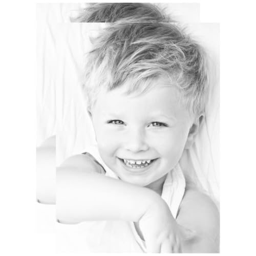 20x28 White/White Custom Mat for Picture Frame with 16x24 Opening Size (Mat Only, Frame NOT Included) - 2 Pack