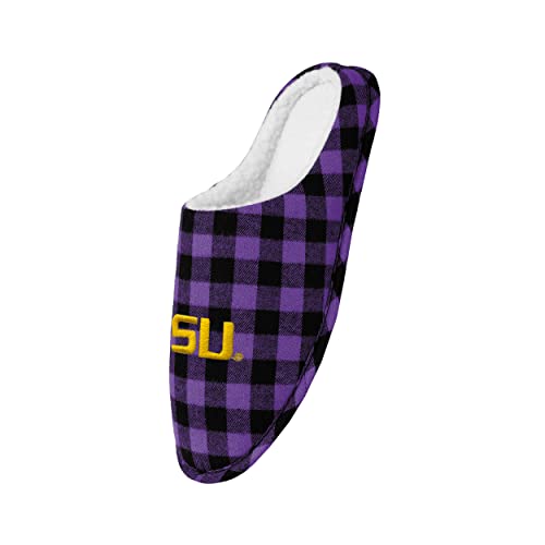 Chaussons NCAA FOCO homme en mousse à mémoire pantoufles doublées sherpa