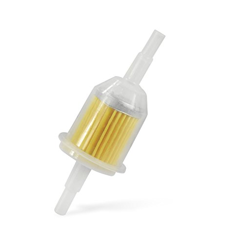 QUWEI Gas Inline Fuel Filters for Kawasaki Kohler Briggs & Stratton Small Engine 1/4 Inch X 5/16 Inch 10 Pack