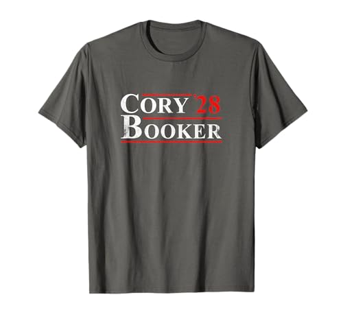 Senator Cory Booker 2028 Discurso 25 horas 5 minutos Bandera de Estados Unidos Camiseta