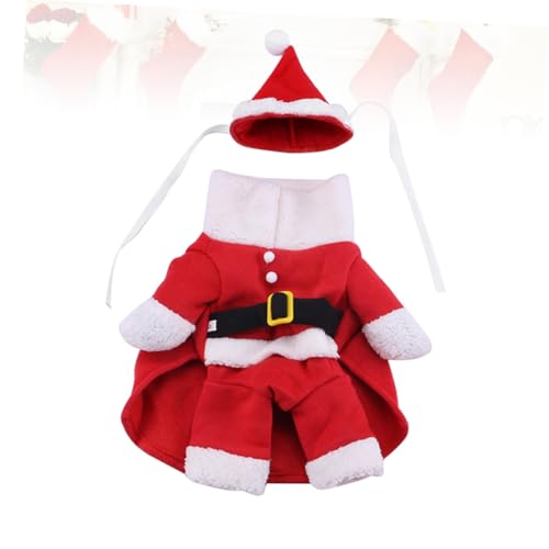 Disfraz de Santa para perro Beaupretty talla S miniatura 3