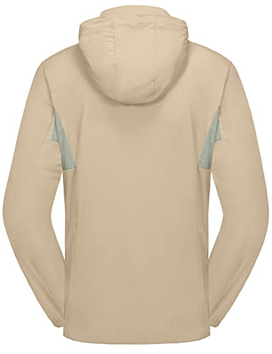 Little Donkey Andy Mens Sun Protection Breathable Jacket UPF 50+, Lightweight Summer Shirts Packable for Running Hiking2