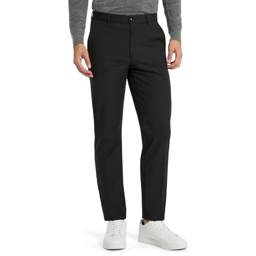 Michael Kors Men’s Bedford Classic Fit Dress Pants | Stretch Fabric Chino Pant | Kahki Pant for Business & Casual Wear2