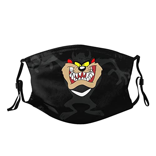 VCBEGE Looney Tunes Tasmanian Devil Taz Unisex Face Breathable Soft Comfortable Dustproof Facedust Reusable Black VCBEGE Looney Tunes Tasmanian Devil Taz Unisex Face Breathable Soft Comfortable Dustproof Facedust Reusable Black