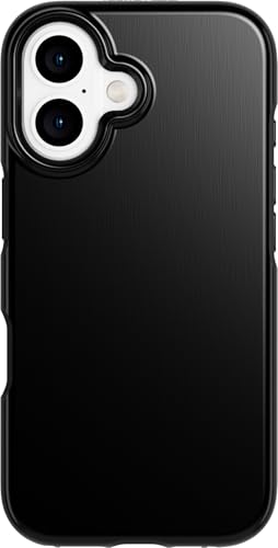 Image of Tech21 EvoDusk case for iPhone 16 - Compatible with MagSafe - Impact Protection Case 15x Military Standard Tested - in Black