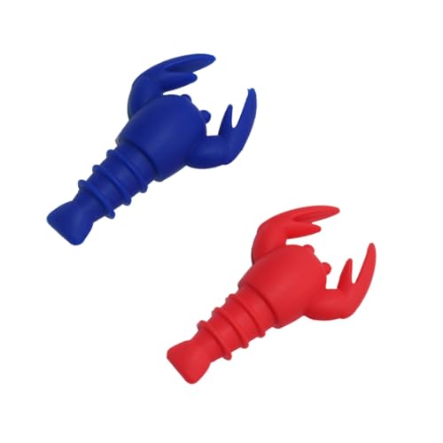 PRETYZOOM 2piezas Tapones De Vino De Langosta Resistentes y Fáciles De Usar para Bares y Restaurantes