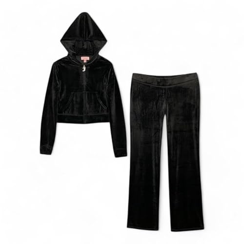 Juicy Couture Women's Bling Velour Tracksuit2