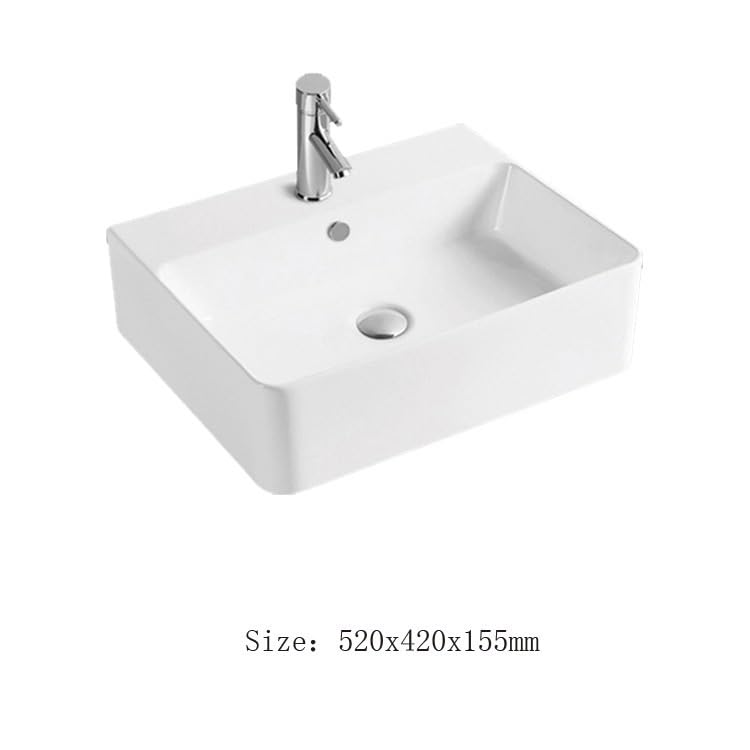 Umywalka Łazienkowa Umywalka Nablatowa Do Łazienki Kwadratowa Umywalka Artystyczna Ceramiczna Umywalka Nablatowa Do Hotelu Domowa Ceramiczna Umywalka Umywalki Nablat