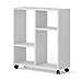 TRASCO 2 sur roulettes pour ordinateur portable - 60 cm - Blanc