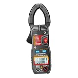 MAGICLULU Digitales Clamp Multimeter Mit Automatischer Stromerkennung Ncv-spannungsprüfer Beleuchtetem Lcd-display Für Elektro Haushaltsgerätewartung Schwarzes Gehäuse Ohne Batterie