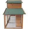 Amazon.com: YGBWRF Extra Larger Wood Rabbit Hutch Outdoor Materials ...