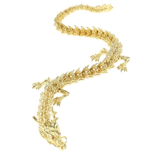 Ornement Dragon en Laiton 2024 : Harmonie Feng Shui pour Salon et Bureau