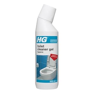 HG Toilet Cleaner Gel, Super Powerful Hygienic Toilet Limescale Remover & Loo Cleaner, Heavy Duty Toilet Descaler & Stain Remover, WC Cleaner & Bathroom Cleaner Formula - 500ml