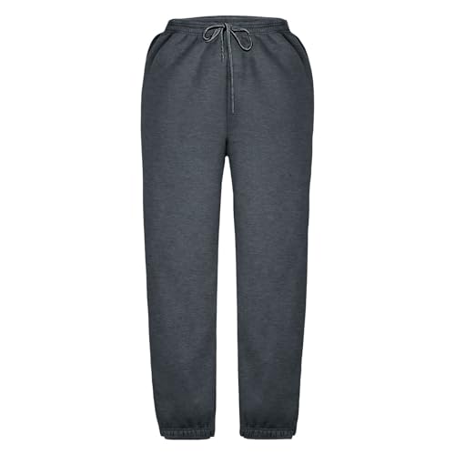 Baggy Sweatpants for Girls Boys School Joggers Elastic Waist High Waisted Drawstring Plain PE Athletic Pants3