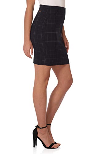 Image of Rekucci Women's Ease Into Comfort Above The Knee Stretch Pencil Skirt