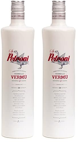 St Petroni Vermello Vermú Rojo - 1 L (Paquete de 2)