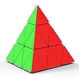 Esquema de Colores de Moda. El cubo piramidal adopta un esquema de color moderno, cada cara tiene un color brillante y la forma es pequeña y hermosa. No solo puedes usarlo en casa, sino también sacarlo para explorar el misterio del Cubo Mágico con tus amigos.