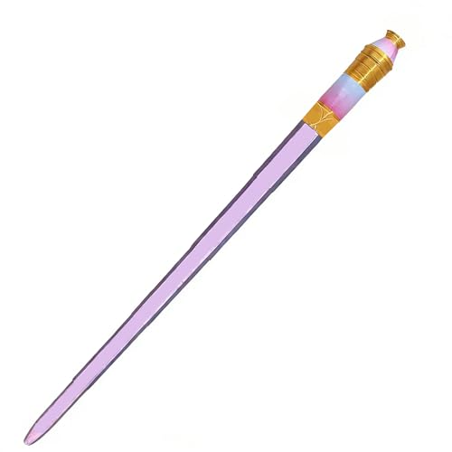 35 Retractable Gravity Sword Prop with Telescopic Blade & Throwing Dagger 3D Printed Folding Katana Toy for Cosplay Halloween Costume Accessories Fantasy Weapon Collectible for Adults Blue
