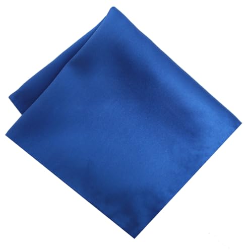 Image of LEONARDI Men's Solid Pocket Square | 30cm x 30cm | Smooth texture | Microfiber | Pack of 1 |